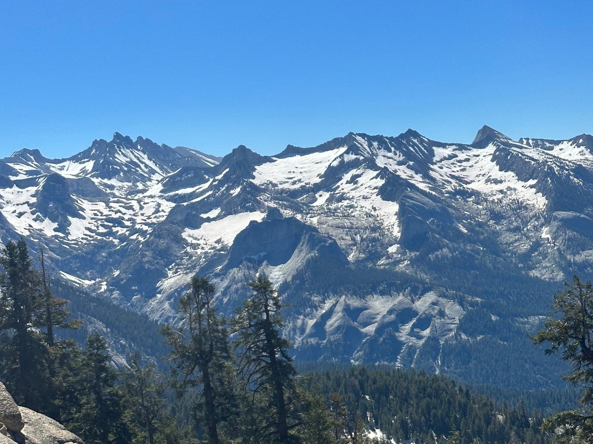 Alta Peak: Covered in&nbsp;Snow